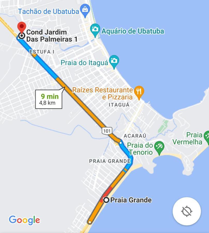 Apartamento Em Ubatuba Proximo A Praia Grande Exteriör bild